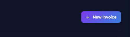 Line screen: + New invoice