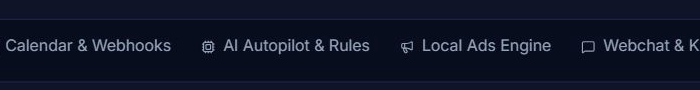 Line screen: AI Autopilot & Rules