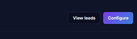 Line screen: Configure
