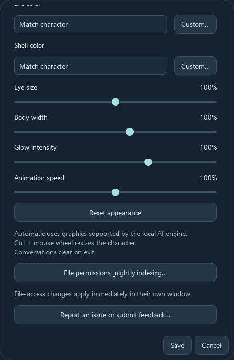 Reviewed wittlet screen showing Custom…